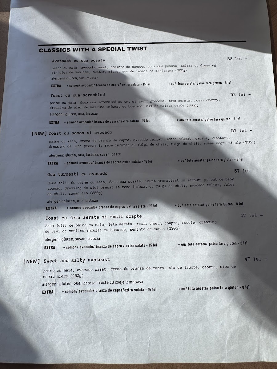 Menu Plantini One Herastrau Plaza-1