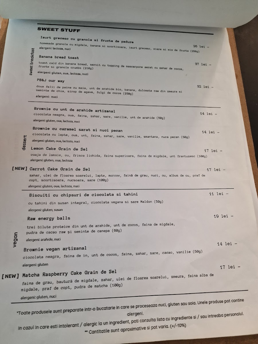 Menu Plantini One Herastrau Plaza-10