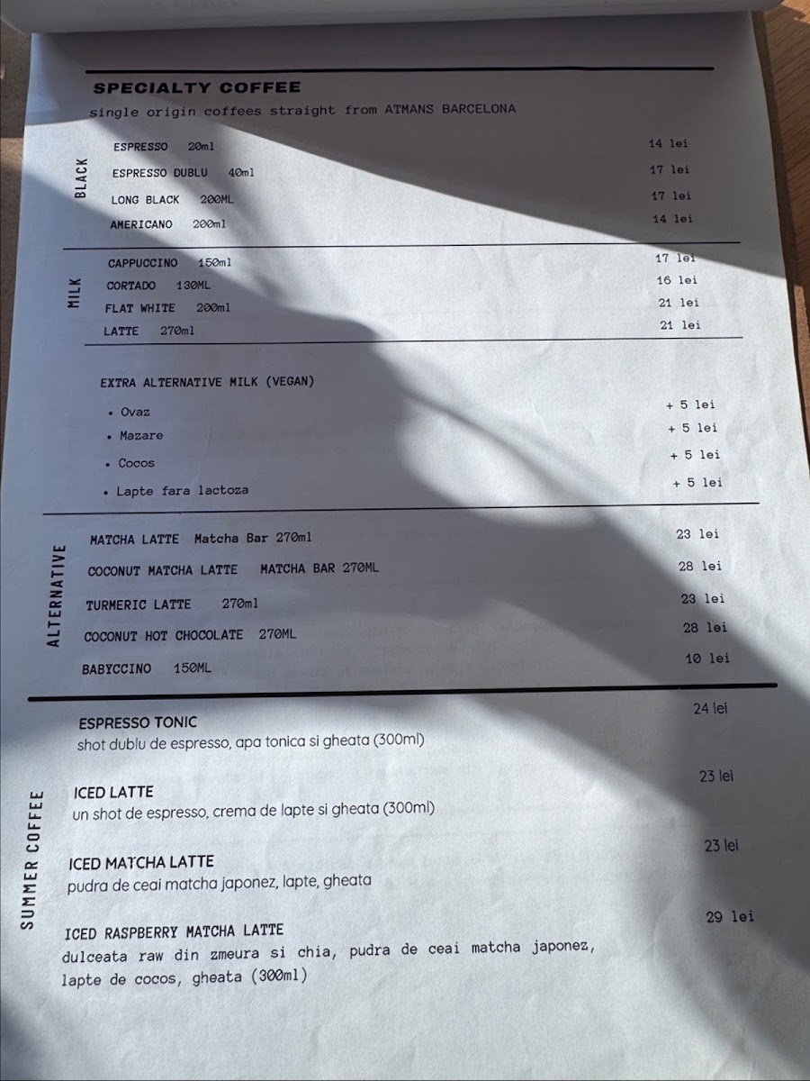 Menu Plantini One Herastrau Plaza-4